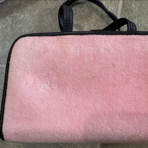 Vintage Y2K Juicy Couture Once Upon A Time Baby Pink Makeup Bag and Travel Case - Picture 12 of 12